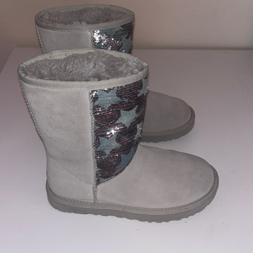 UGG Silver Boots